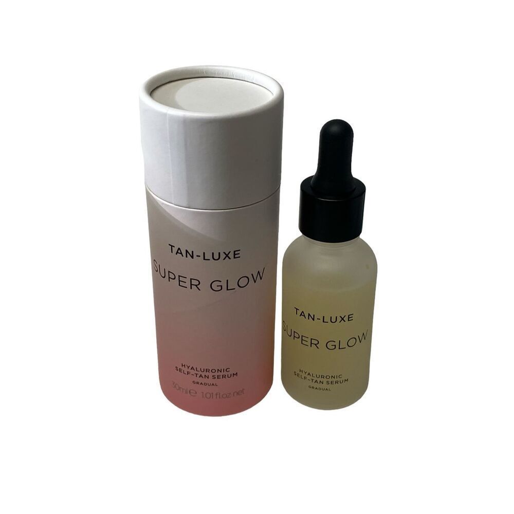 Tan-Luxe Super Glow Hyaluronic Self-tan Serum 1oz NIB